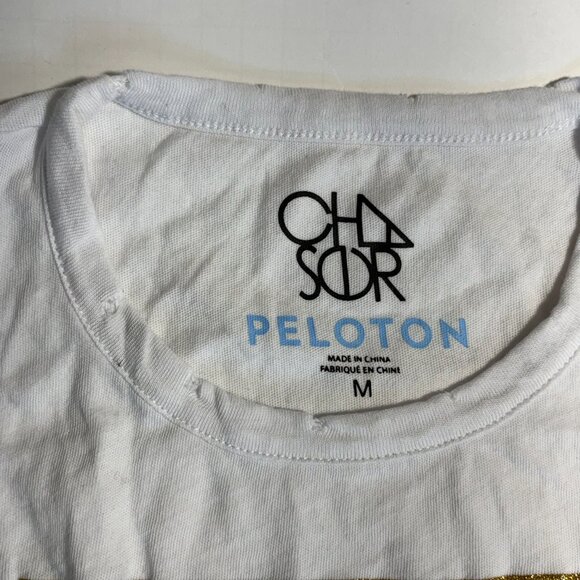 Chaser x Peloton “Ride, Swear, Love” Tank – White – Size Medium - Picture 7 of 9